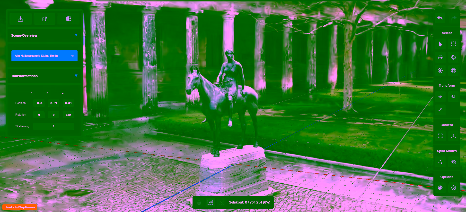 Splatware workspace interface