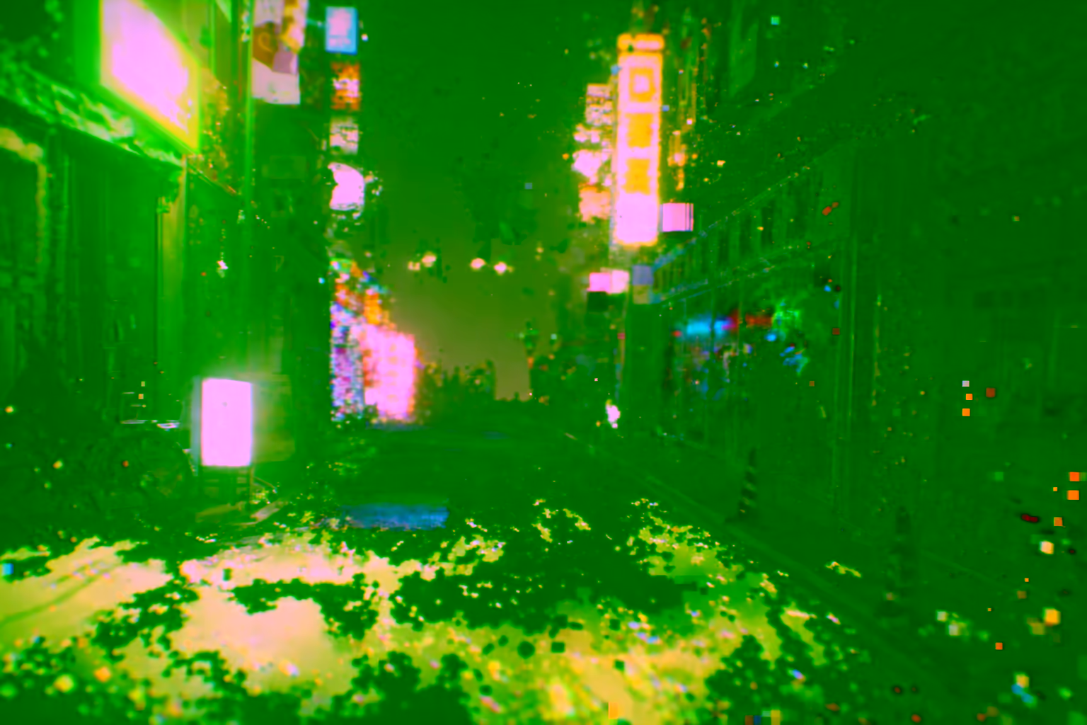 CGI VFX and game environment example